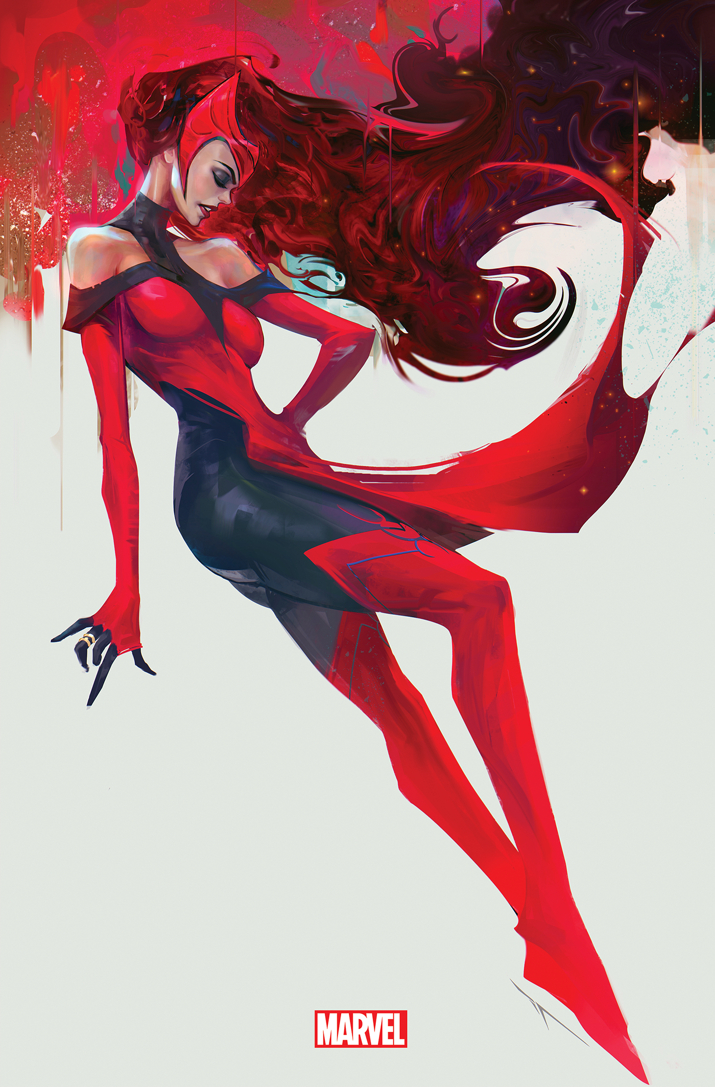 Scarlet Witch #1 I 1:100 Ivan Tao Virgin Variant (01/04/2023) Marvel – Golden Apple Comics