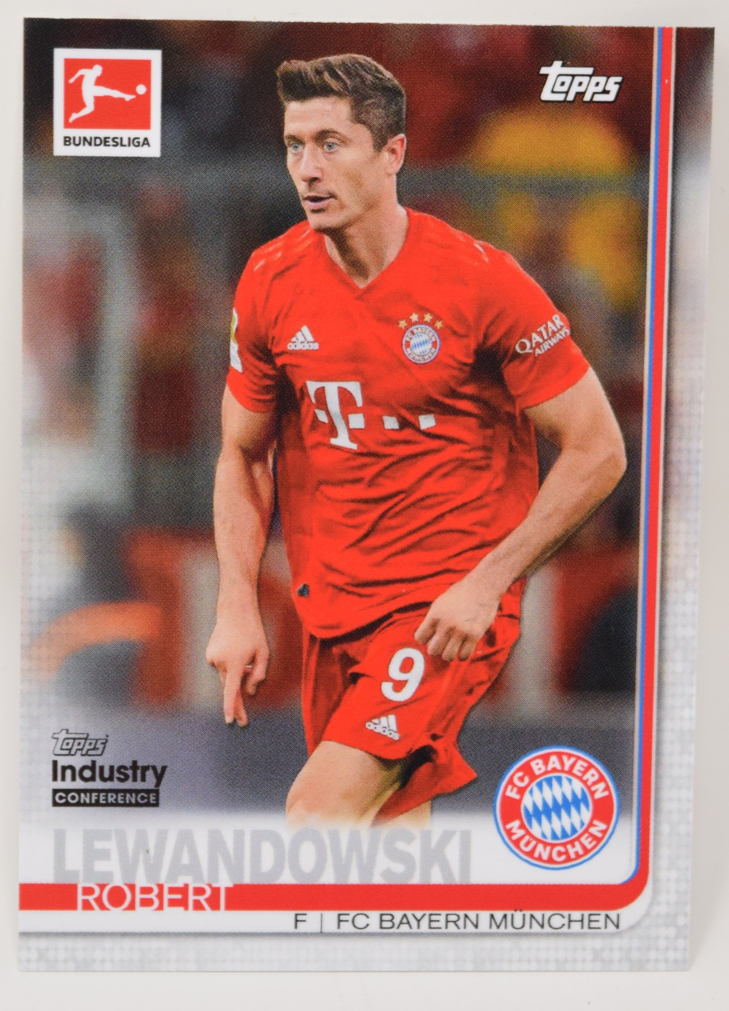 Robert Lewandowski Topps Industry Conference Soccer Card TISRL