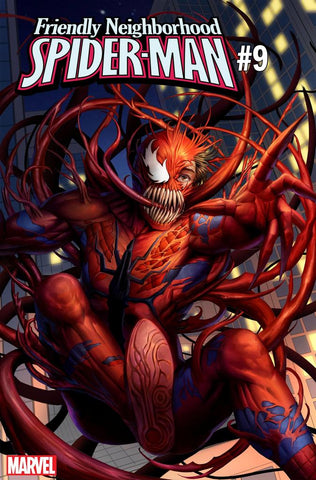 FRIENDLY NEIGHBORHOOD SPIDER-MAN #9 B WOO DAE SHIM CARNAGE-IZED Variant (07/31/2019) MARVEL