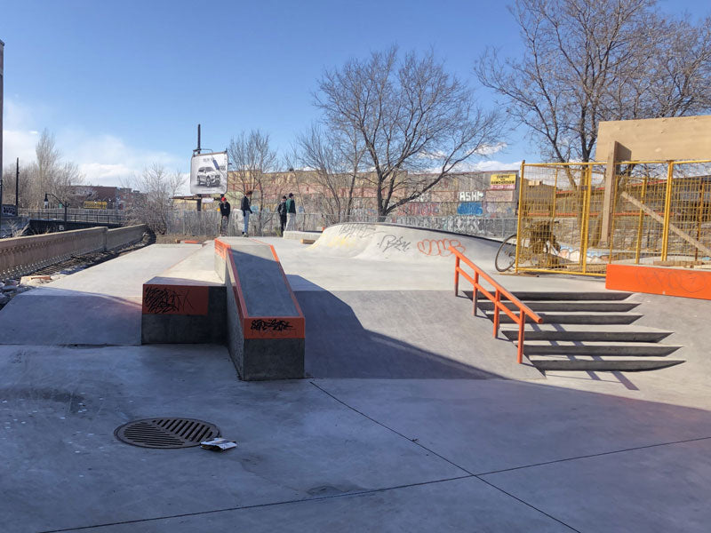 Mile end skatepark street course