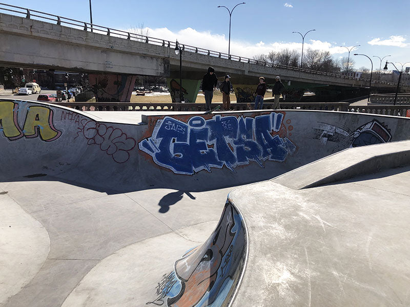 Mile End Skatepark Transitions