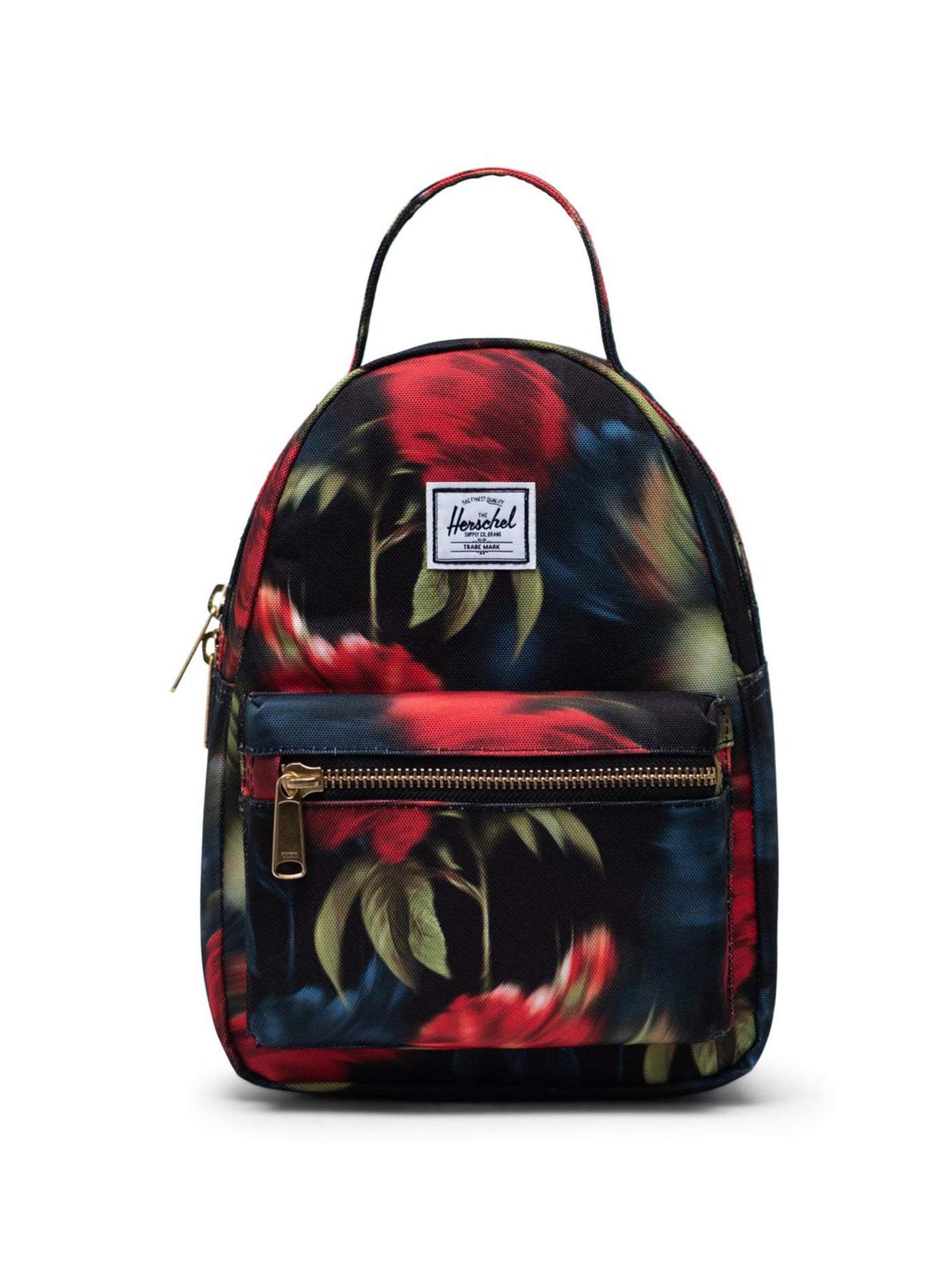 mini backpack with roses