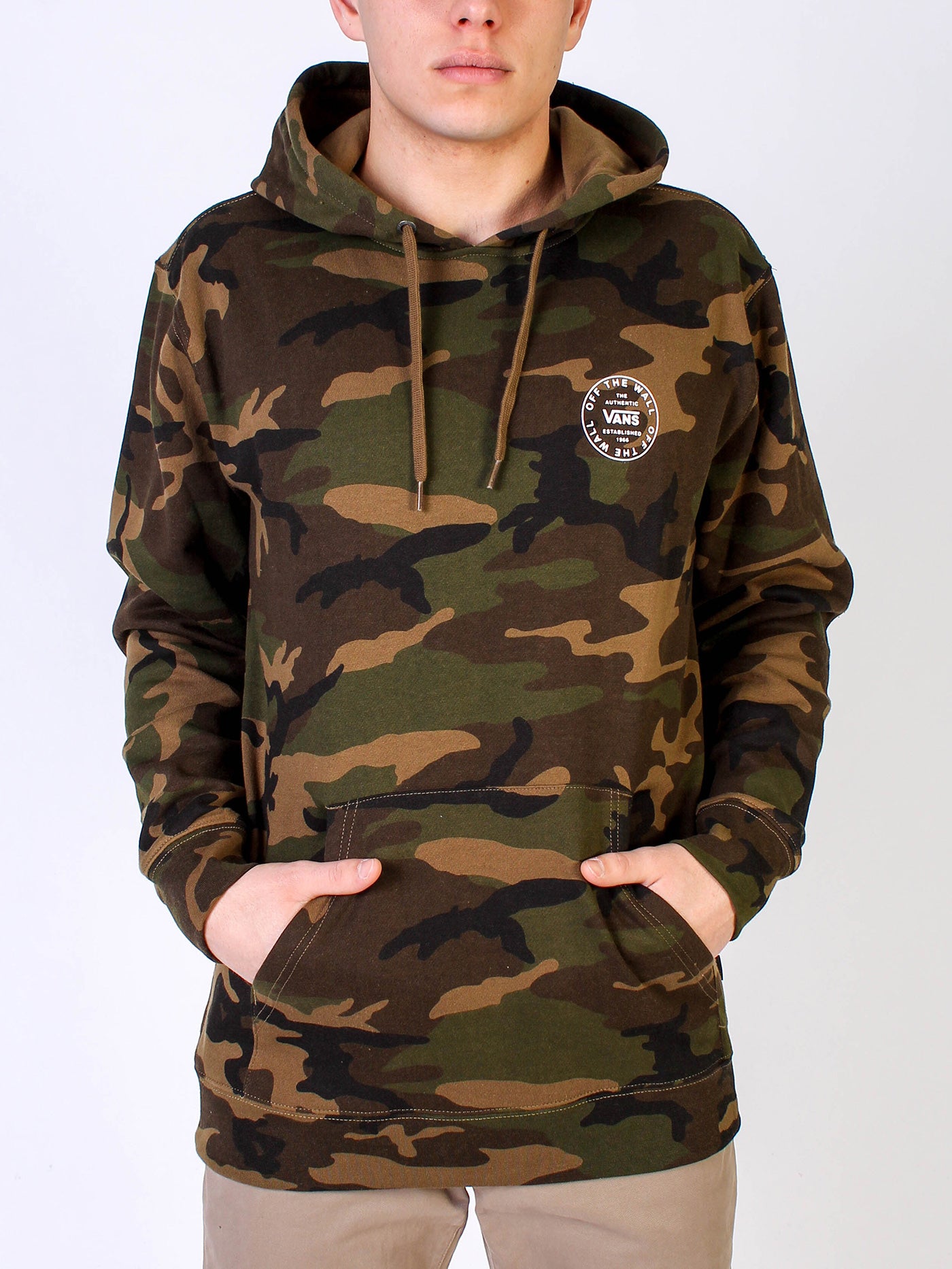 vans camo sweatshirt