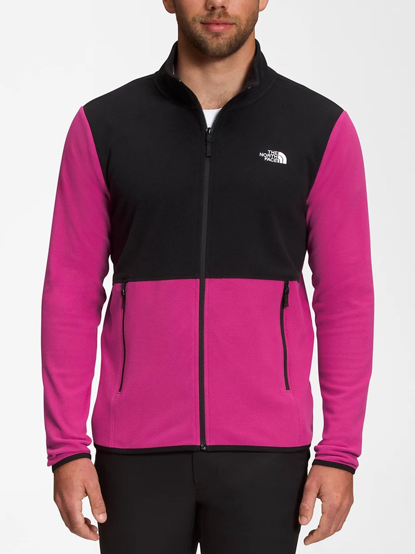 the north face black box mountain jacket in black