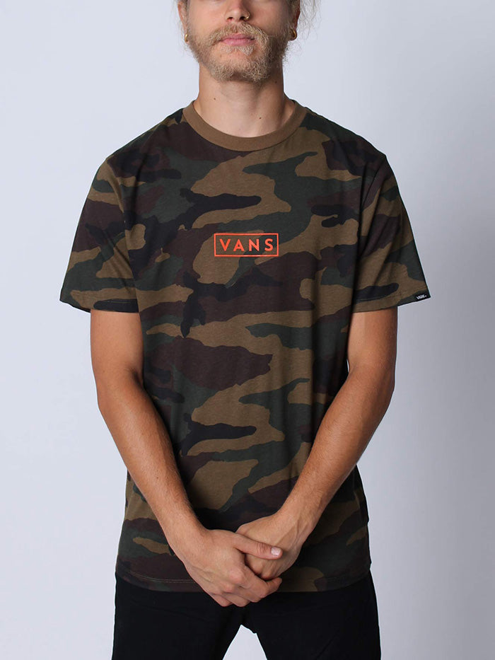 vans camo t shirt