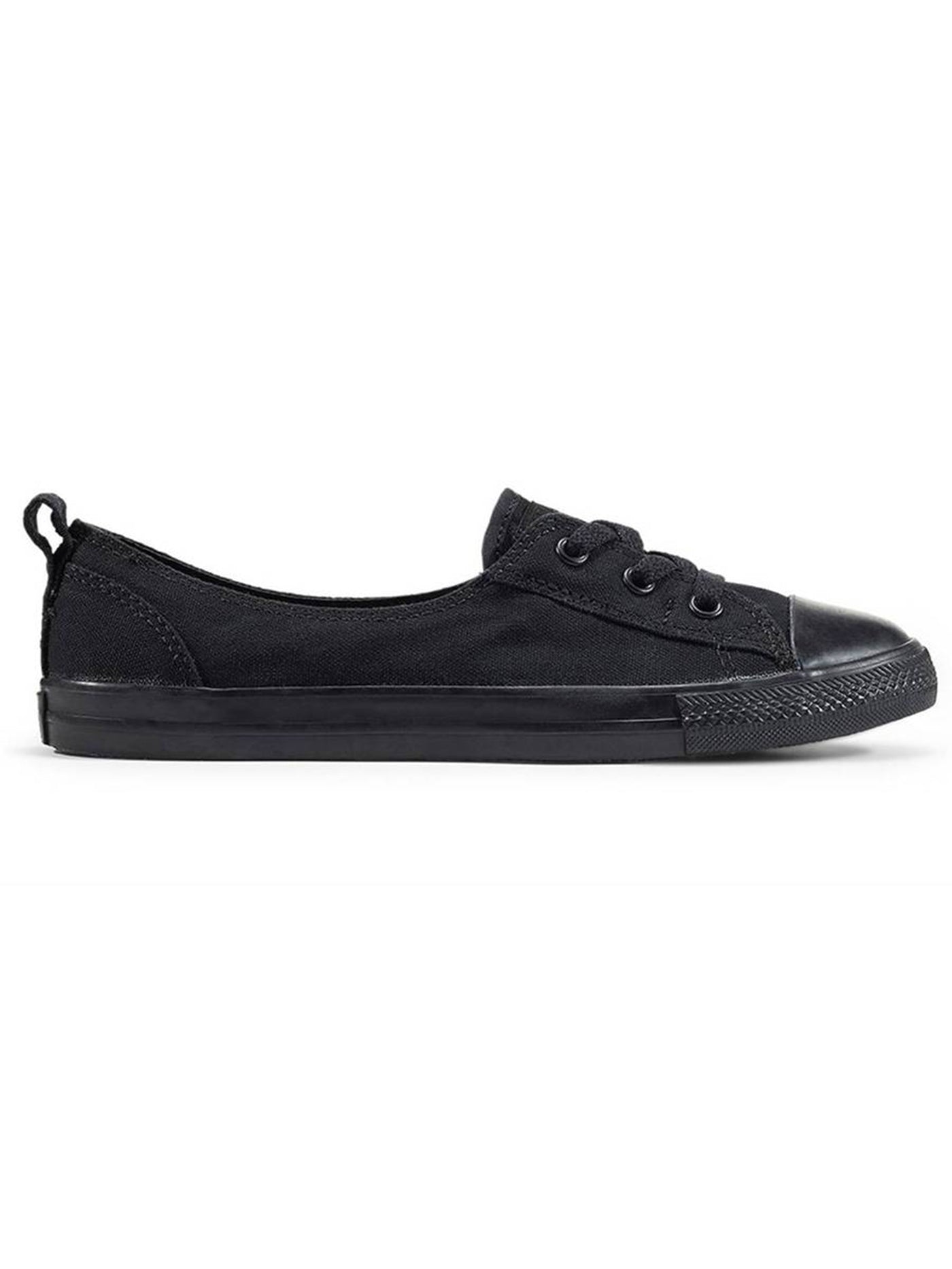 converse ballet flats black