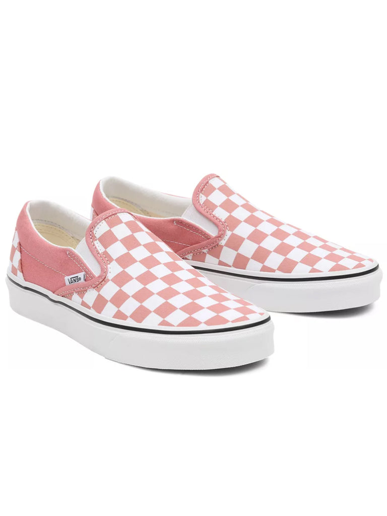 pink checkered vans size 3