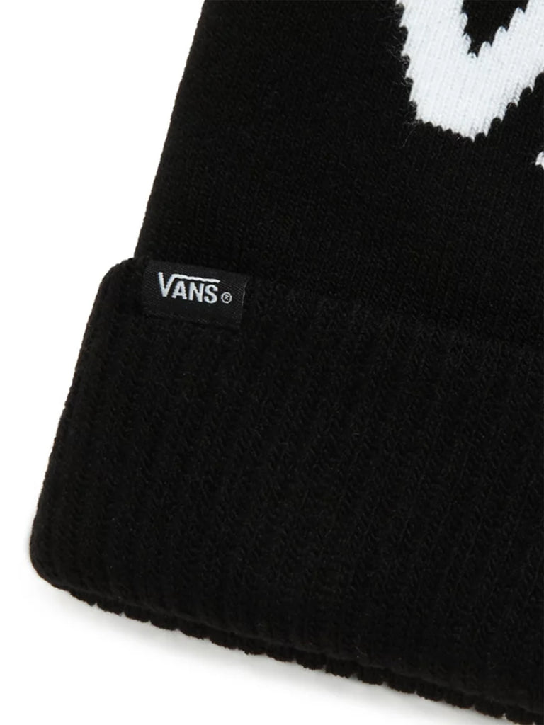 vans stripe pom beanie