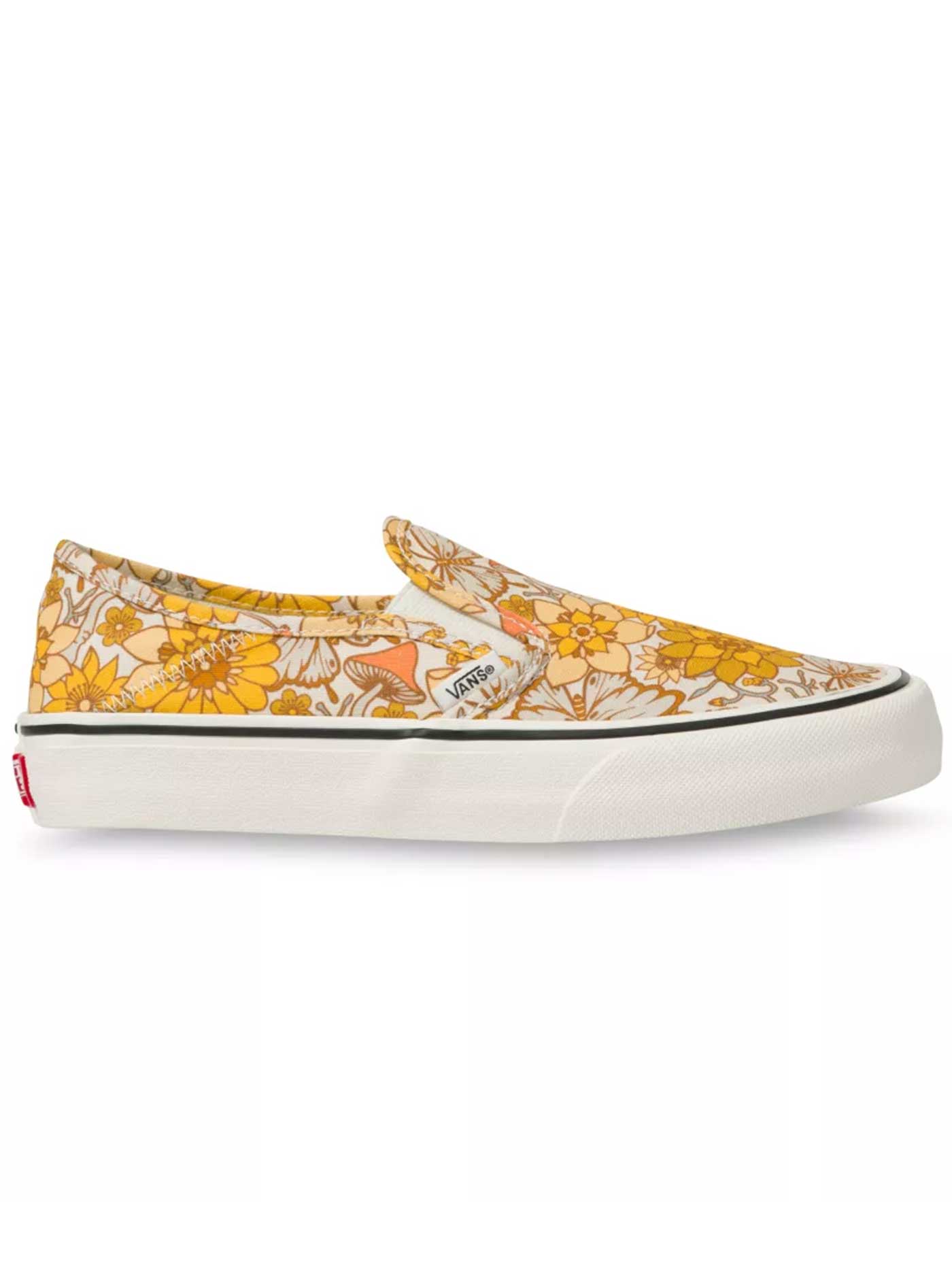 womens vans with flowers