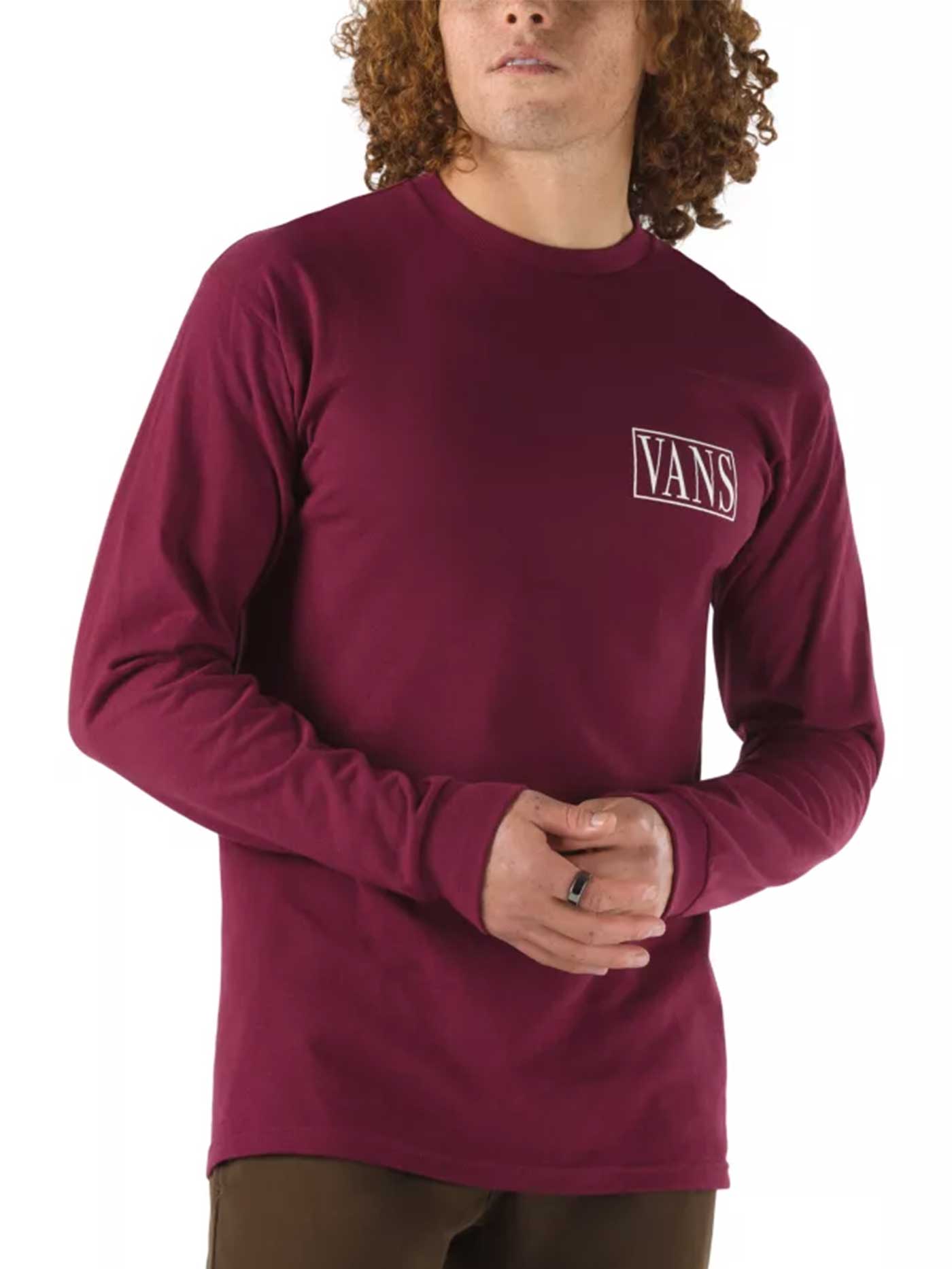 vans rose long sleeve mens