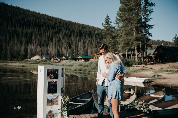 The Yes Girls, The Box Sock, Vail Proposal, Vail CO, Colorado Proposal, Canoe Proposal, Piney River Ranch