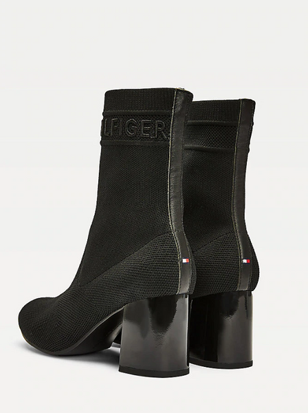 tommy hilfiger knitted sock boots