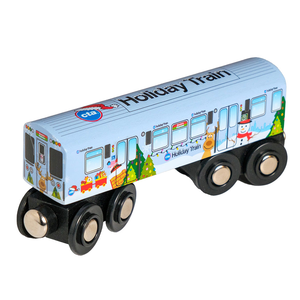 Chicago Transit Authority Wooden Trains – CTAGifts.com