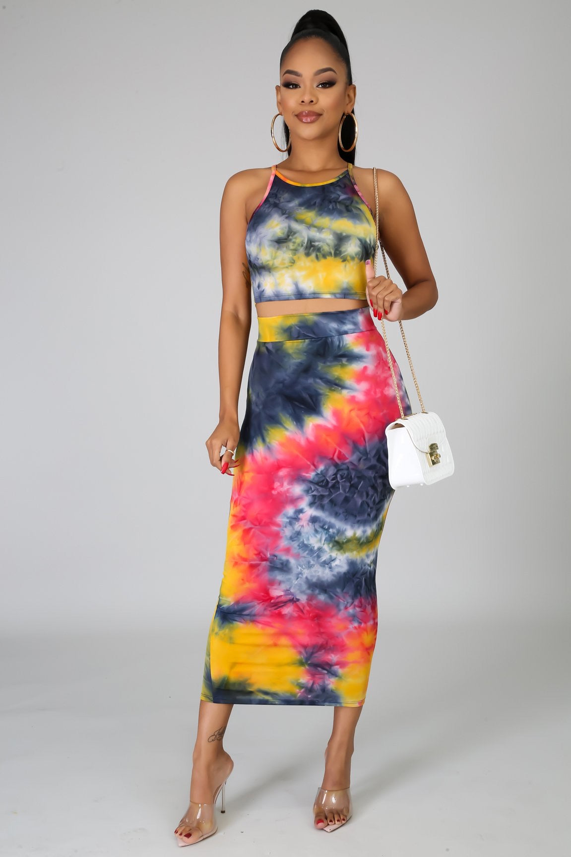 Splash Skirt Set Splash Skirt Set - Semai House Of fashion