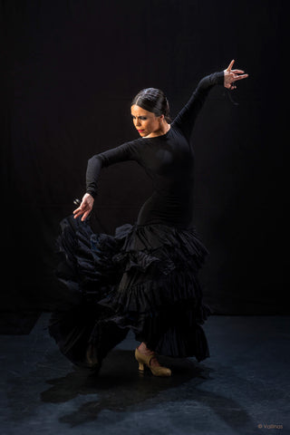 Flamenco shoes en Sara Martin