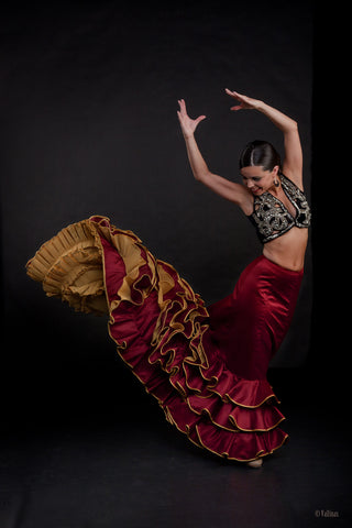 Bailando Flamenco Sara Martin