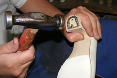 Making a professional Flamenco shoe