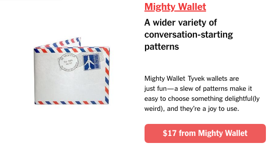 mighty wallet review wirecutter ny times