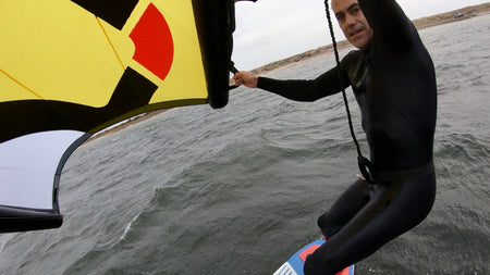 Wing Surfing | Deep Water Foilboard Start