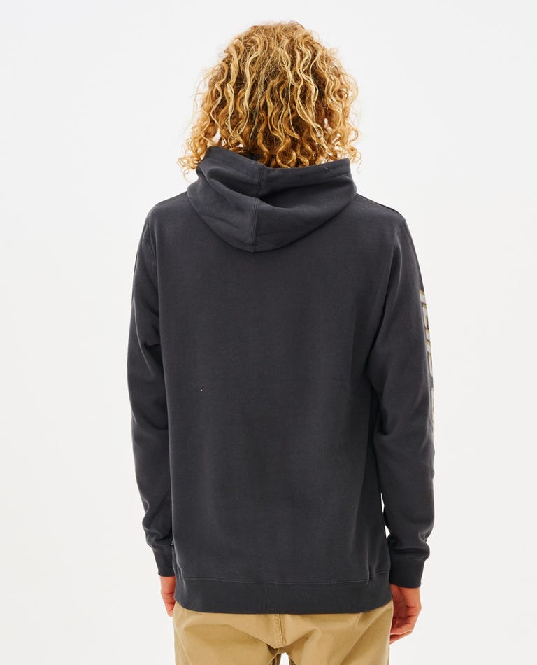 Rip Curl Fade Out Hooded Sweatshirt-Washed Black — REAL Watersports