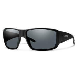 Smith Guides Choice Sunglasses-Matte Black/Chromapop Glass Polar Gry