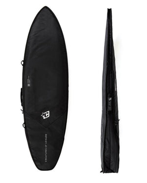 Creatures Shortboard Day Use DT2 Boardbag-Black Silver