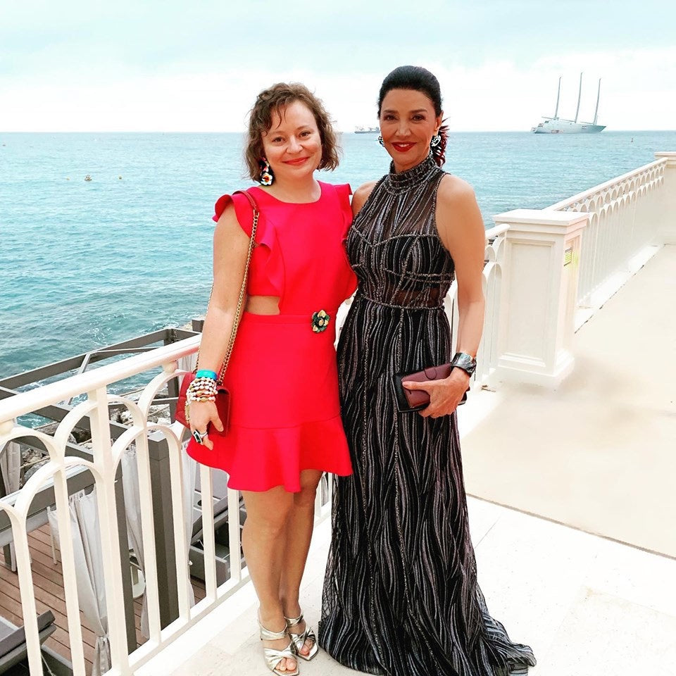 Alex Soldier Jewels Spotted at Monte-Carlo TV Festival
