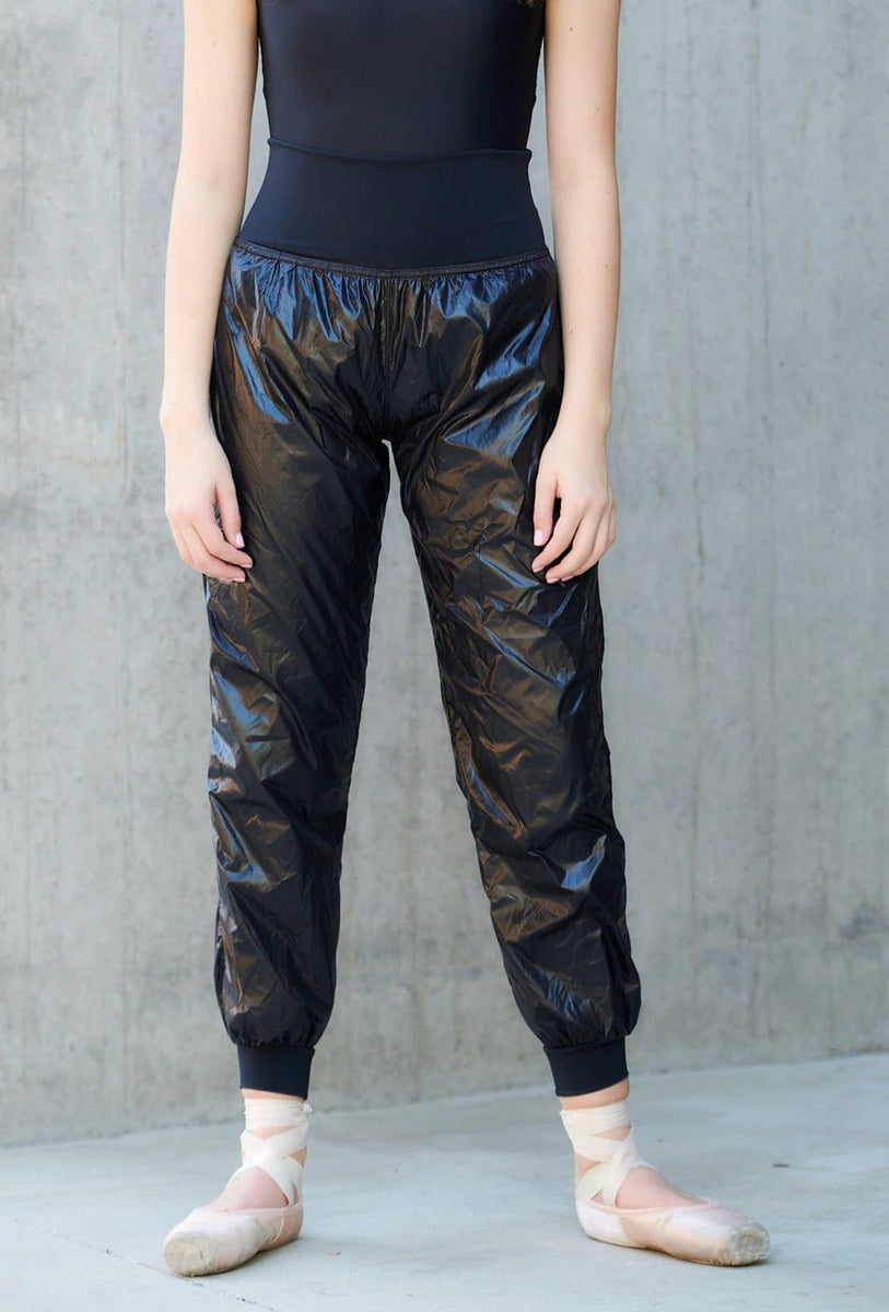 capezio trash bag pants