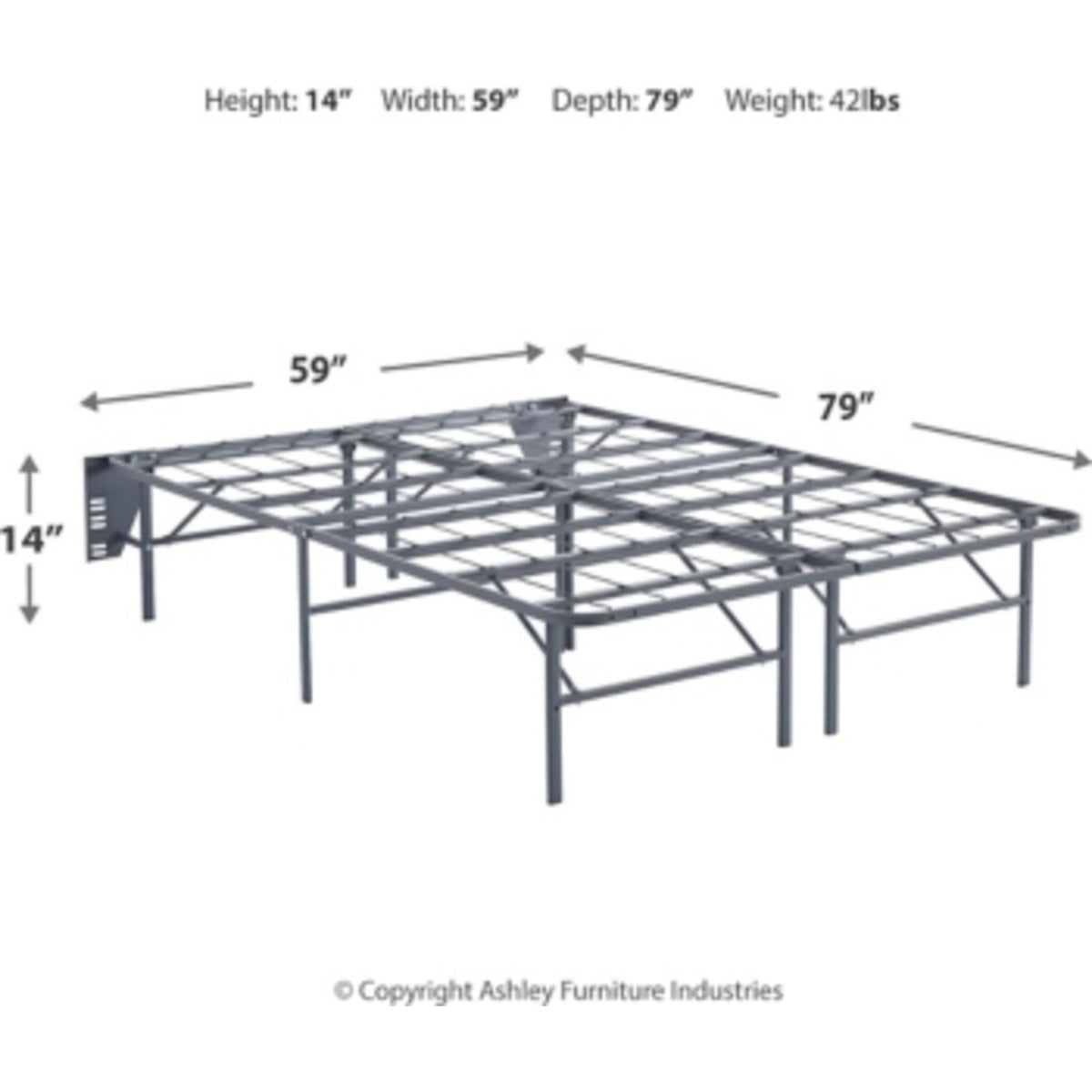 split queen box spring ashley furniture