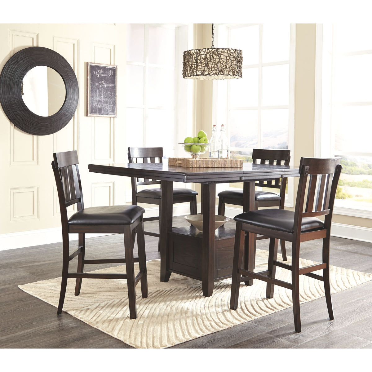 ashley furniture counter height dining table