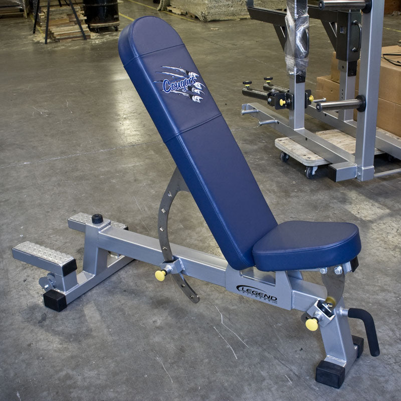 LEGEND FITNESS 3 WAY UTILITY BENCH W SPOT STANDS 3216 – CFF STRENGTH EQUIPMENT CFF FIT