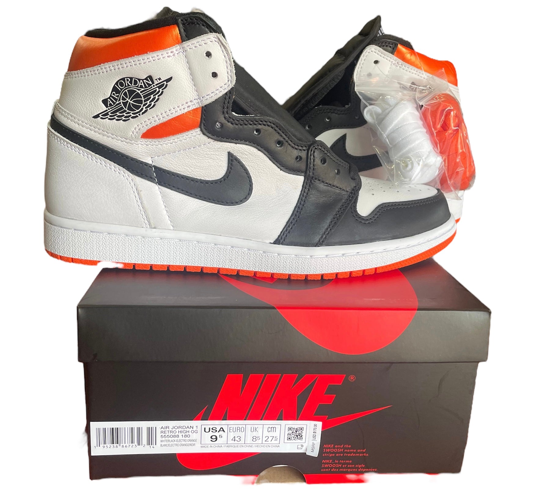 Jordan 1 Electro Orange – The Sole Broker