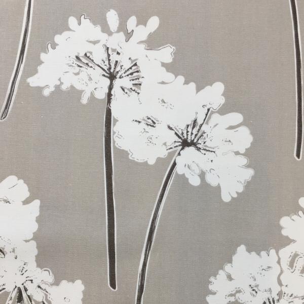 white floral print