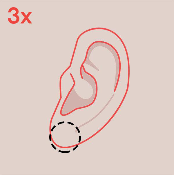 3 Ear Lobe Piercings in Newmarket
