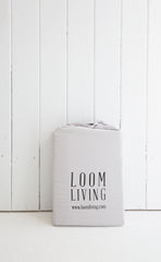 DUVET COVER BAMBOO SHEETS ETHICALLY MADE SUSTAINABLE PACKAGING LOOM LIVING