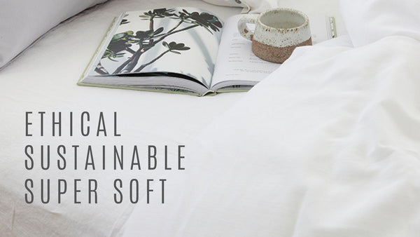 ETHCIAL SUSTAINABLE BAMBOO DUVET BAMBOO SHEETS DUVET COVERS LOOM LIVING