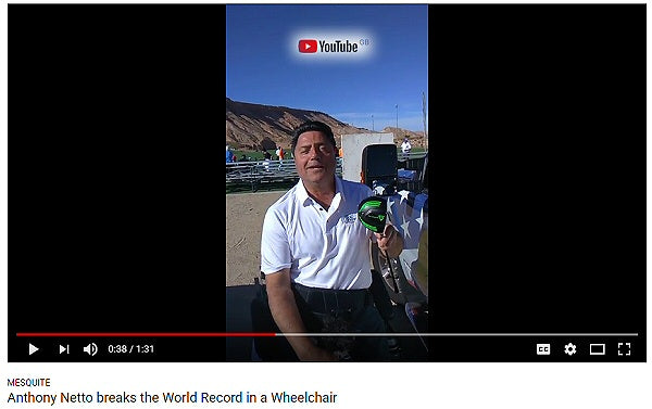 Vertical Groove Golf Anthony Netto World Record @vertgroovegolf