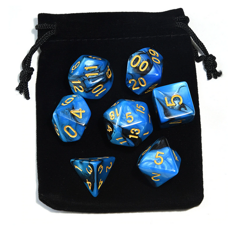 RPG Gaming Dice Sets - Role Playing Game Polyhedral Dice