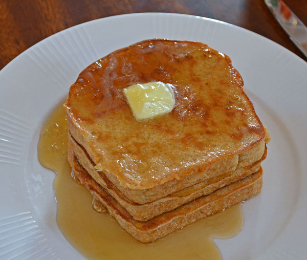 Father Time French Toast with Syrup
