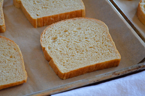 Father Time Bread Slices