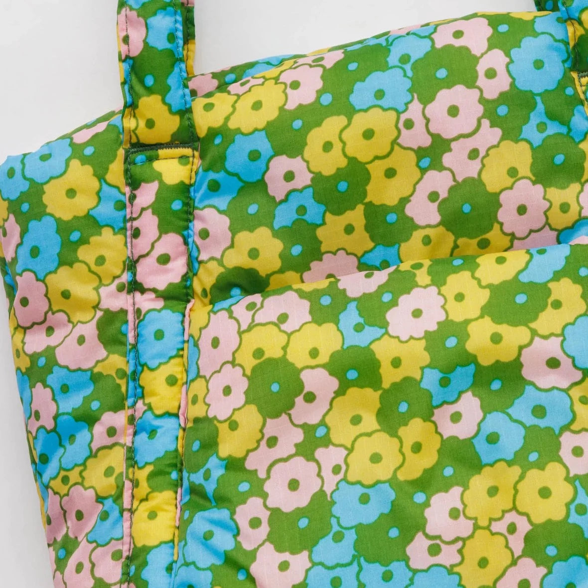 Baggu Puffy Mini Tote - Flowerbed