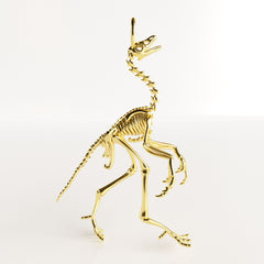 archaeopteryx gold render work in progress