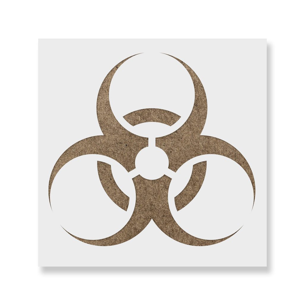 Biohazard Stencil for Industrial Marking – All stencils made in U.S.A.