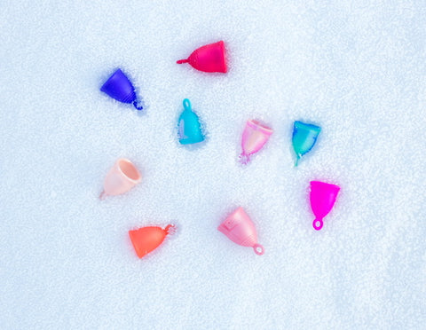 Peachcup Peachlife Inc Menstrual Cups with Ring Stem - Environmentally friendly Reusable Feminine Care