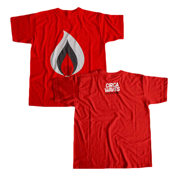 red flame shirt