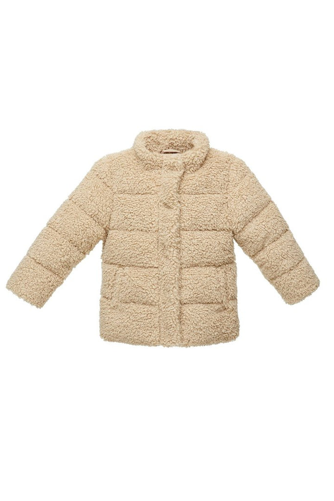 Unreal Fur - Mini Golden Years Puffer Jacket - Biscotti