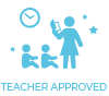 Teacher Approved Icon - Preschool Watch & Clock - Preschool Clock