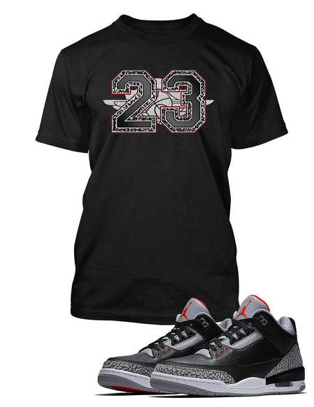 Graphic T Shirt to Match the Retro Air Jordan 7 Hare Shoe