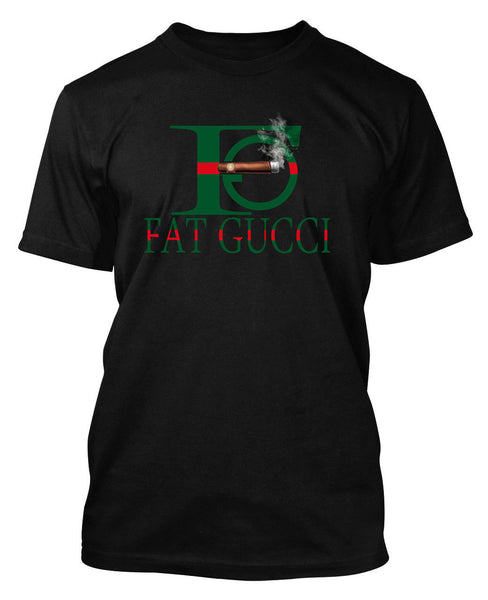 New Fat Gucci Smoking Custom Graphic T 