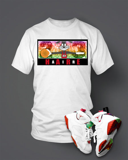 T Shirt To Match Retro Air Jordan 6 Green Glow Shoe